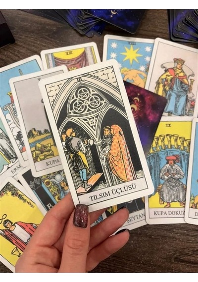 78 Kart Güneş Ay Döngü Tarot Kartları