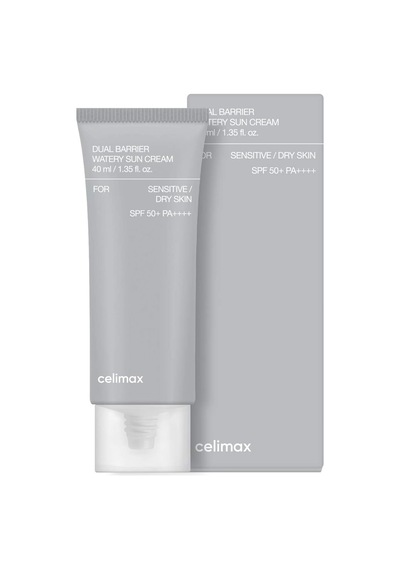 Dual Barrier Su Bazlı Güneş Kremi 40ml - Hassas & Kuru Ciltler İçin Bariyer Onarıcı