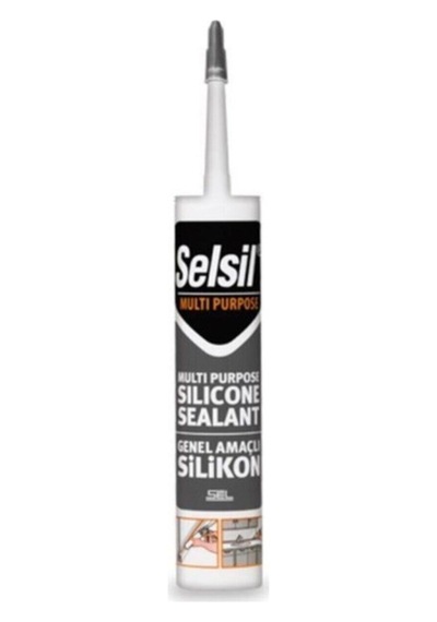 Selsil Silikon 280 Gram Şeffaf 12 Adet