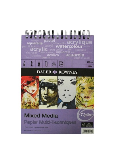 Daler Rowney Mixed Media 250g 30 Yaprak A3