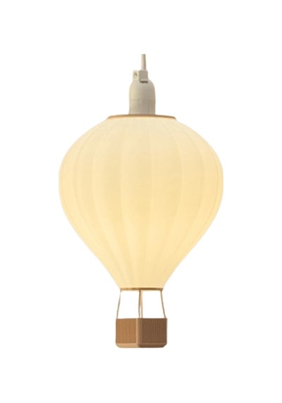 Balon Tasarımlı 3d Baskı Sarkıt Avize Modern Dekoratif Aydınlatma Krem