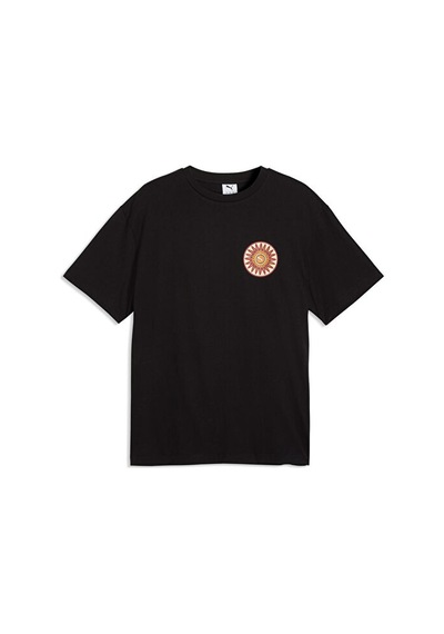 Puma Graphıc Sun Relaxed Tee Erkek Günlük Tişört 63675901 Siyah