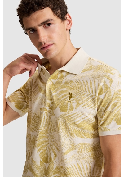 U.S. Polo Assn. U.s. Polo Assn. Erkek Tişört 50322366-vr235 Yag Yesılı