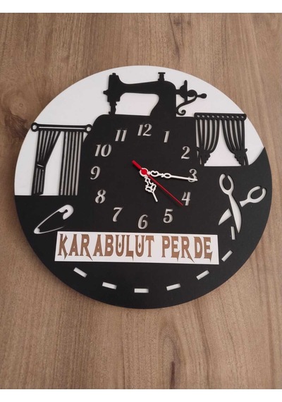 Mrchediyesepeti Duvar Saatleri Kişiye Özel Tasarım Şık Ve Kaliteli No958 Çok Renkli