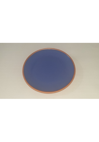 Seramik Sunum Tabağı 18 Cm Lacivert
