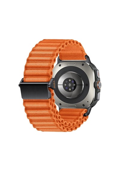 Adige Samsung Galaxy Uyumlu Watch Ultra 47mm Kordon Kayış Kumaş Alpin