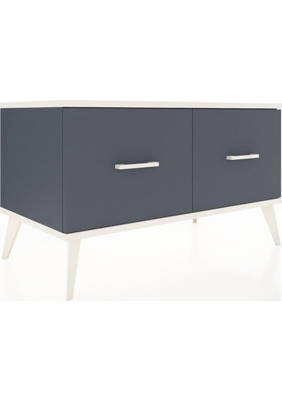 Hyperion Şifonyer 2 Çekmeceli 88x44x48 Antrasit-aytaşı/antrasit Aytaşı/antrasit Hyperion Şifonyer 2 Çekmeceli 88x44x48 Antrasit-aytaşı/antrasit Aytaşı/antrasit