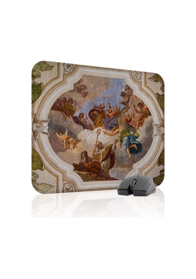 Ortaçağ Sanat Kaymaz Dikişli Kauçuk Oyuncu Mousepad V5 - 48x40 Xl Gaming Mouse Pad Fare Altlığı
