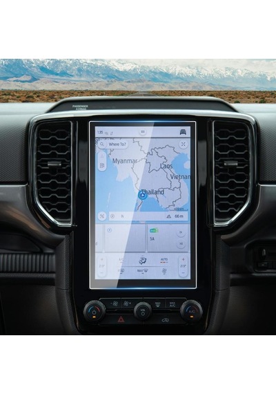 Ford Ranger 10 İnç Multimedya Ekran Koruyucu Şeffaf