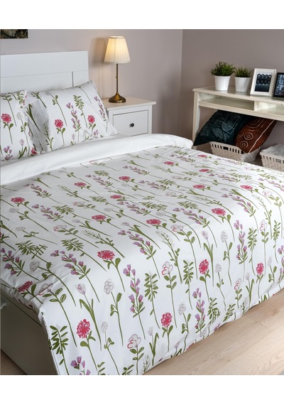 Cotton Collection Tek Kişilik Nevresim Seti Fleur Renkli