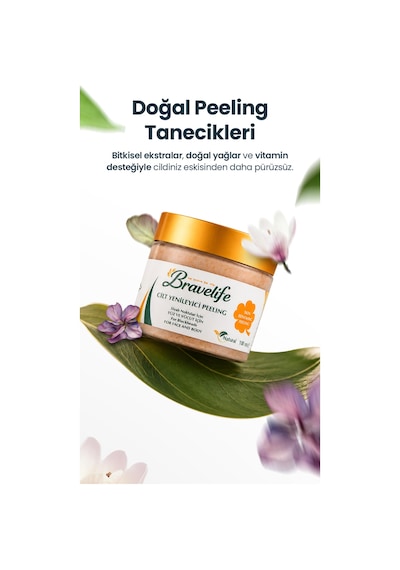 Cilt Yenileyici Arındırıcı Gözenek Temizleyici Panthenol Kayısı Çekirdeği Yağı Vegan Cilt Yenileyici Peeling 100 Ml
