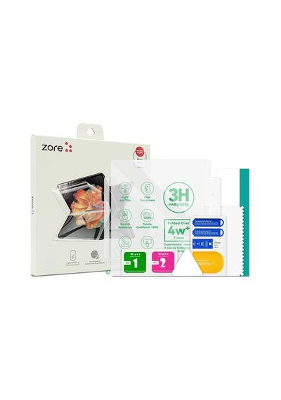 Galaxy Uyumlu Z Flip 5 Zore Hizalama Aparatlı S-fit Body Ekran Koruyucu
