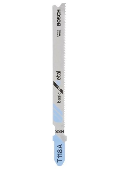 Bosch T 118 A Basic Metal Dekupaj Testere Bıçağı Adetli