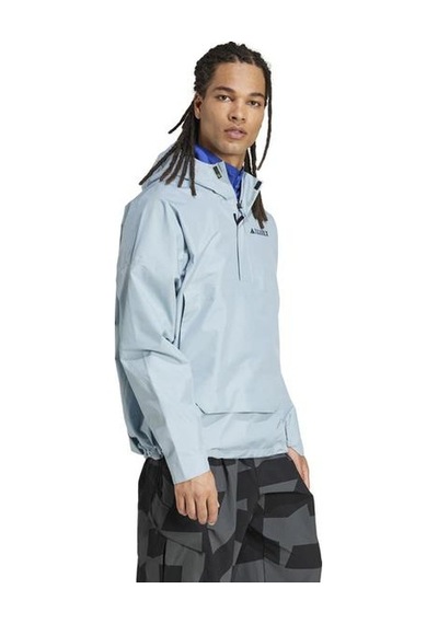 Adidas Xploric 2.5l Anorak Erkek Gri Kapüşonlu Ceket Gri
