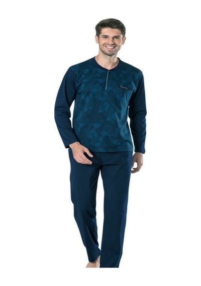 Pierre Cardin 5430 Damatlık Çeyizlik Jakarlı Pijama Takımı