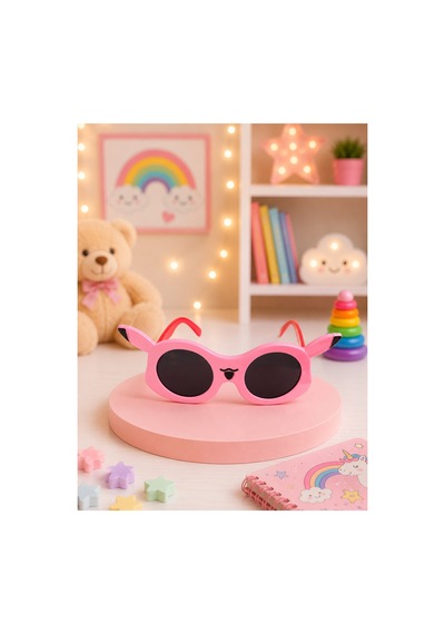 Pikachuu Çoçuk Güneş Gözlüğü Pembe - 913151106 Çok Renkli