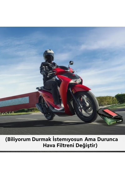 Honda Sh 125 Hava Filtresi 2024 Ve Sonrası Tüm Modeller Hiflo Çok Renkli