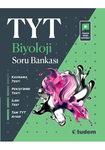 TYT Biyoloji Soru Bankası -  Tudem Yayınları