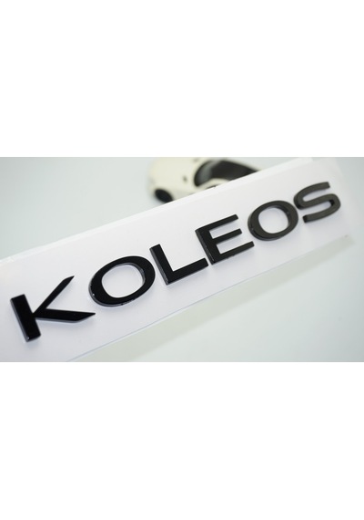 Dk Tuning Koleos Siyah Abs 3m Bagaj Yazı Logo Renault İle Uyumlu