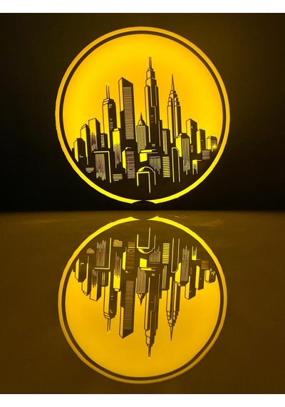 Nex Dekoratif Işık - Los Angeles Gümüş
