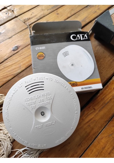 Pilli Duman Dedektörü (ct-9451)