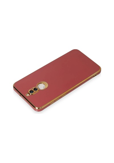 Cosmotex Newface Huawei Mate 10 Lite Kılıf Volet Silikon - Kırmızı
