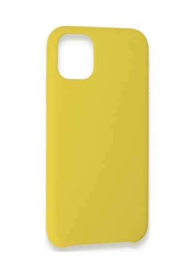 Apple Uyumlu - iPhone 11 Pro Kılıf Lansman Legant Silikon - Sarı