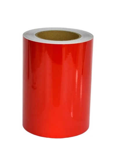 Fosforlu Bant 17 Cm X 5 Metre Kırmızı