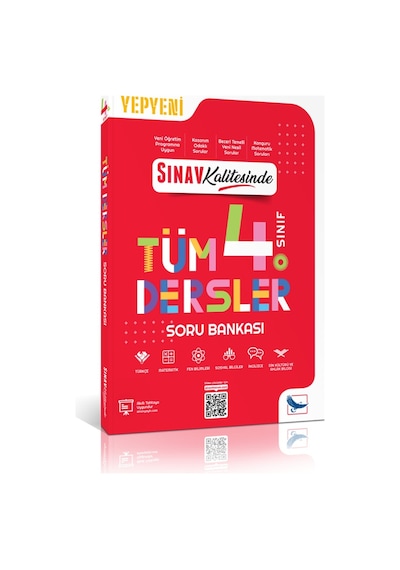 Sınav Yayınları Sınav Kalitesinde 4. Sınıf Tüm Dersler Soru Bankası