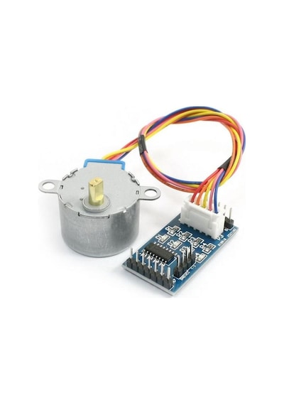 5V 4 Fazlı Step Motor (Uln2003 Mavi Sürücü Kartı İle)