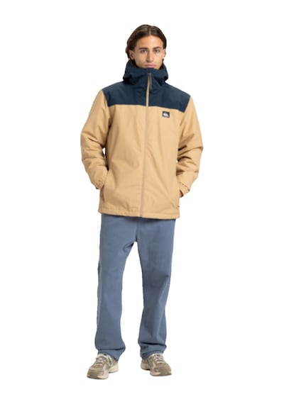 Quıksılver Quiksilver Overcast 3k Warm Jacket Erkek Mavi Ceket 6800 Lacivert