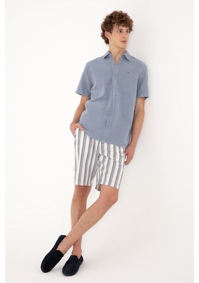 U.s. Polo Assn. Erkek Açık Lacivert Şort / Bermuda 50300482-vr059 Acık Lacıvert