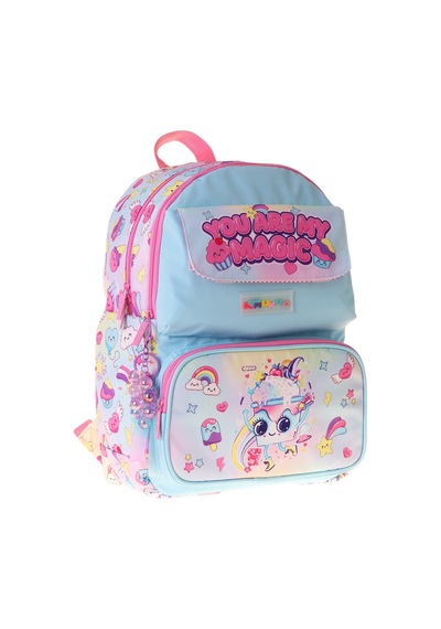 Kaukko Kids Kız Çocuk Sen Benim Sihrimsin Baskılı Okul Çantası - Pembe - Magic - L5283