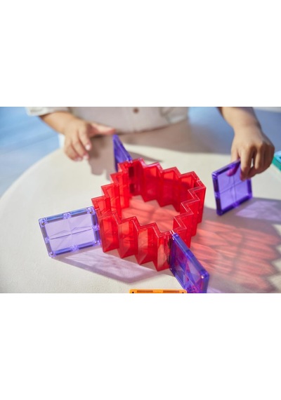 Cleverclixx Stairs Set Manyetik Bloklar, Intense 34 Parça