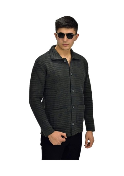Erkek Spor Düğmeli Hırka R6380 Bgl-st03173 001