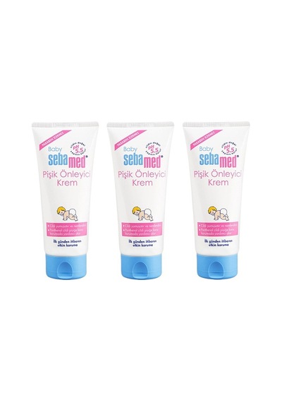 Sebamed Bebek Pişik Kremi 100 Ml 3 Adet