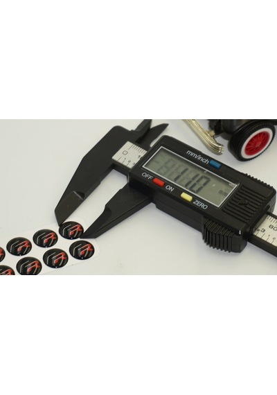 Seat Uyumlu Fr Logo Jant Torpido Direksiyon 11Mm Damla Sticker Logo Seti