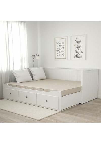 Ikea Vannareıd Tek Kişilik Yatak, Bej, 80x200 Cm