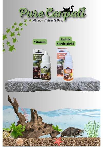 Kaplumbağa Kabuk Sertleştirici & Vitamin Bakım Seti Torx-shell + Tor-axsol