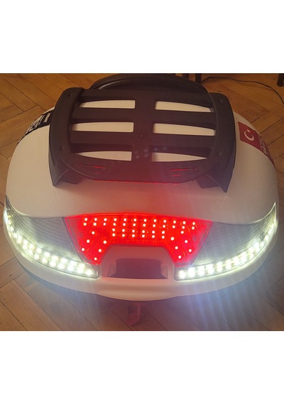 Özel Yapım 46 Lt Ledli Beyaz Bagaj Çantası