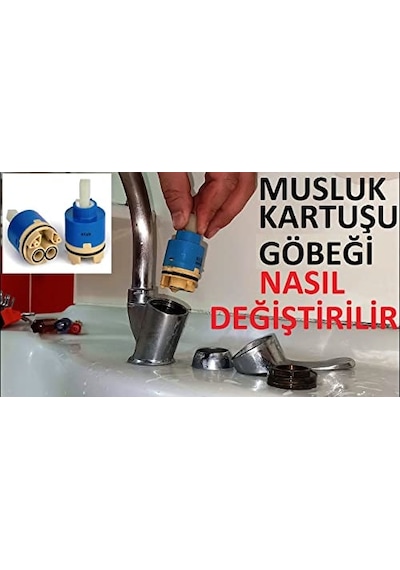 Mix Aç-kapa Batarya Musluk Kartuşu 40 Lik - Ayaklı Kartuş 1 Genel