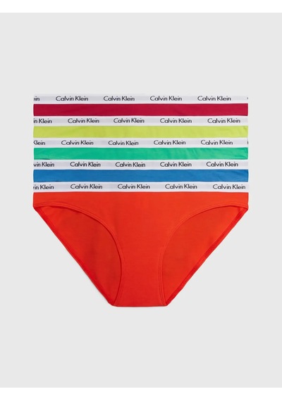 Calvin Klein Bıkını 5pk Kadın Turuncu Bikini Külot Set