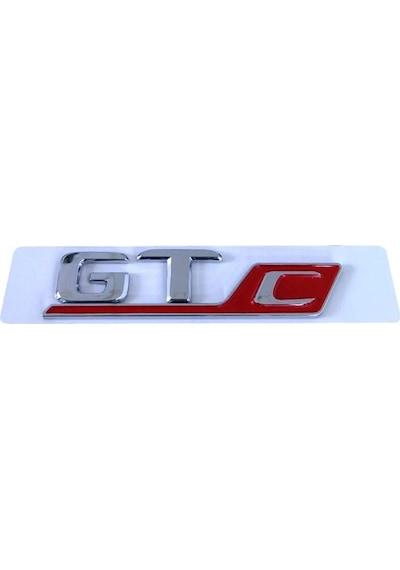 Gtc Krom-kırmızı-kırmızı Bagaj Yazısı 3m 3d Abs Mercedes 200