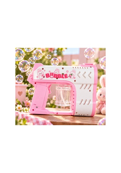 Bubble Blaster Köpük Baloncuk Tabancası Çift Çıkışlı Sesli Işıklı 5+