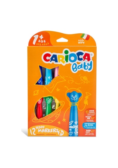 Carioca Baby Teddy Keçeli Kalem 12'li