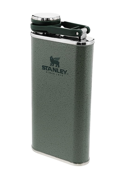 Stanley Klasik Cep Matarası 0.23 Litre - Yeşil Hammertone Green Paslanmaz Çelik