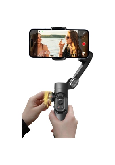 Profesyonel Telefon Video Sabitleyici Gimbal Stabilizer Vlog Aparatı