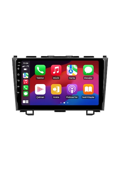 Honda Cr-v Android Multimedya 2007-2012 Carplay Android Auto Navigasyon Kameralı 4gb Ram 32gb 9"