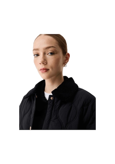 Hunter Witton Quilted Shacket 6000 Siyah