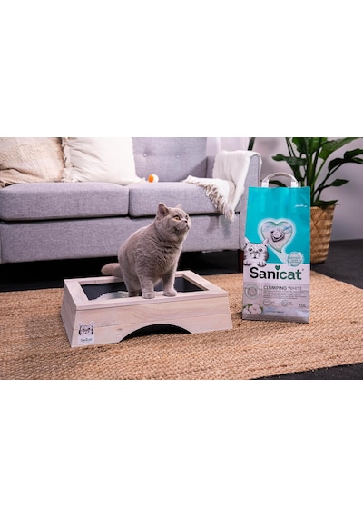 Clumping White Topaklanan Kedi Kumu Koton Ferahlığı 10l